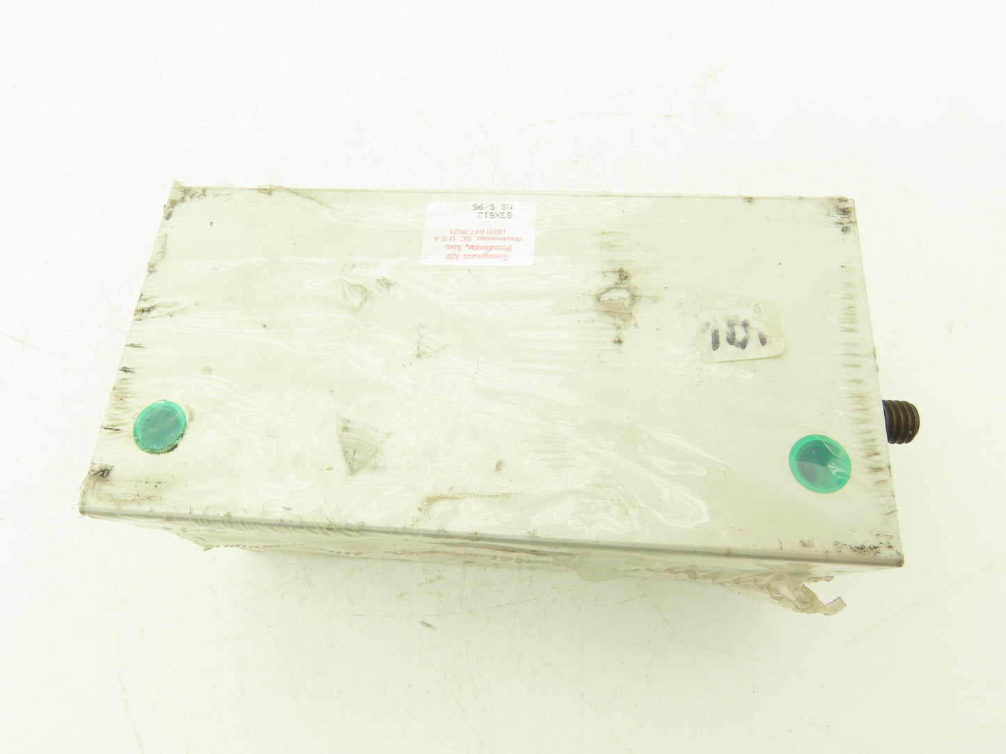 Compact Air Products S3X512 Pneumatic Air Cylinder 3" Bore x 5-1/2" Stroke