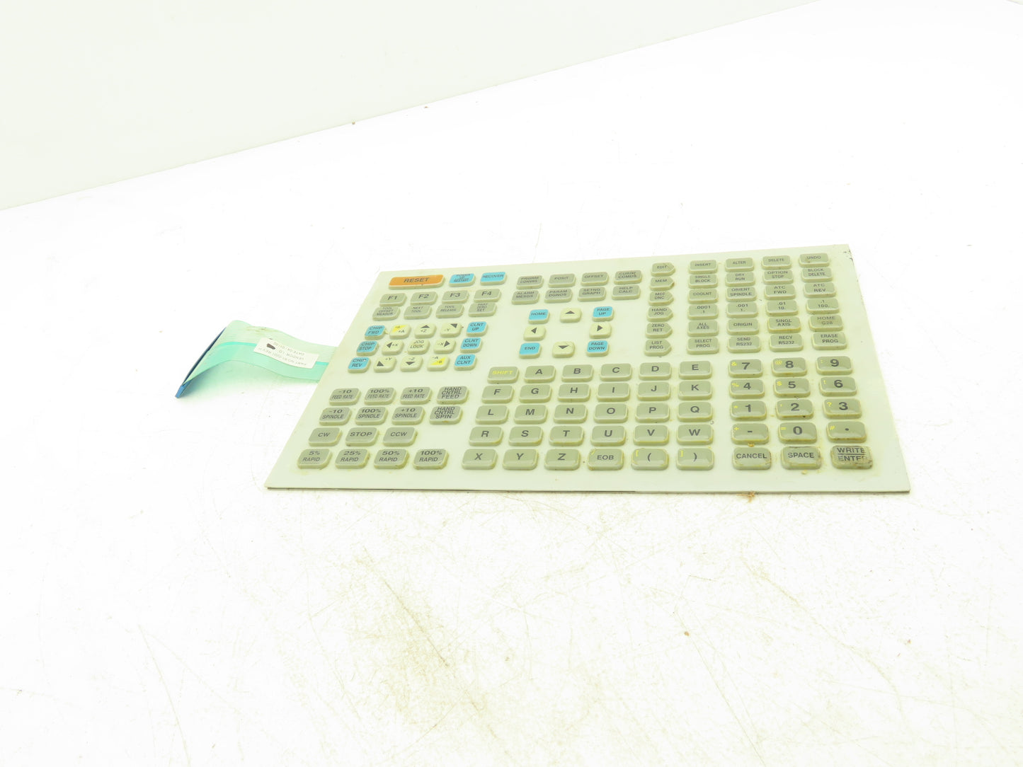 Hass 61-0201 Membrane Keyboard Keypad Rev R VF-Series Milling Machine