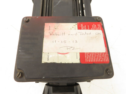 Reliance B18H1070P-ZZ AC Servo Motor Brushless Control 3Hp 2000 RPM 180C Frame