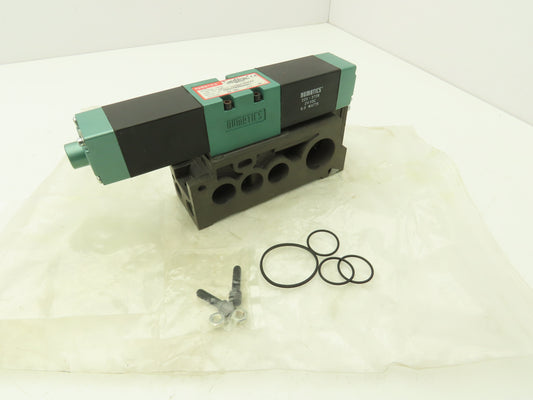 Numatics 152SS700M000061 Pneumatic Double Solenoid Valve 24VDC 150 PSI MK15