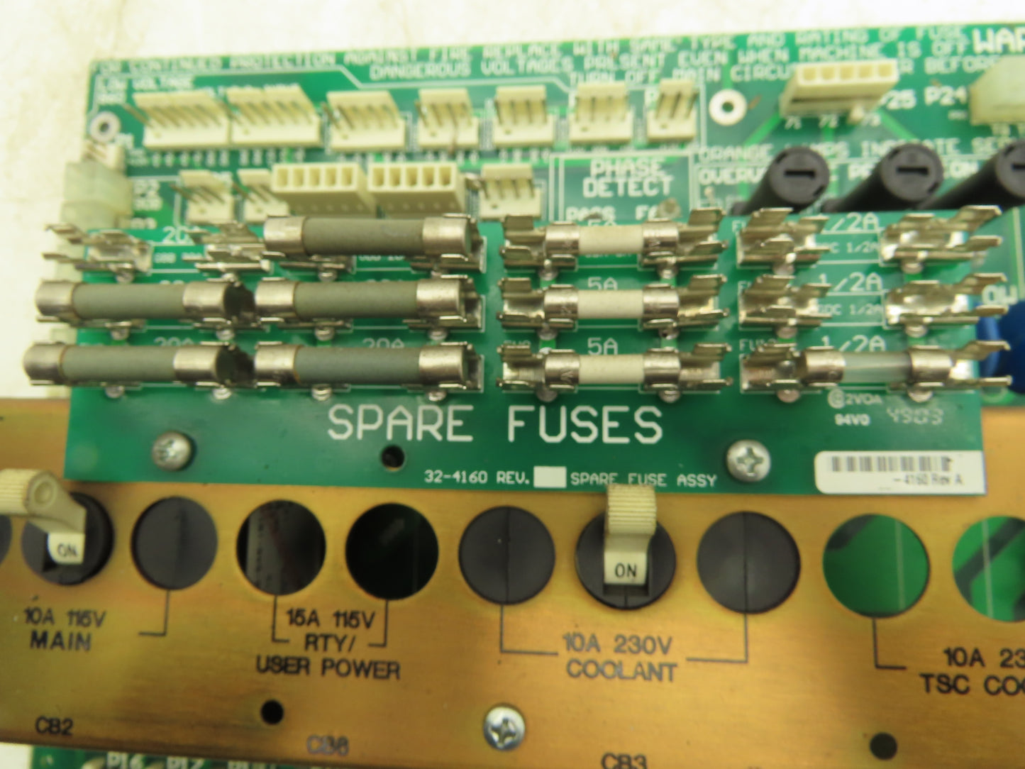 Haas Automation 65-4075H CNC Printed Circuit Control Board PCB Rev H Off VF-4B