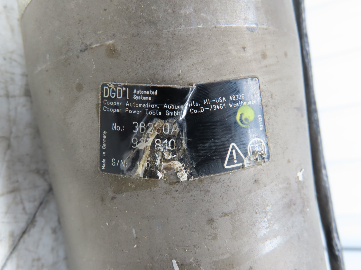 Cooper 3B250A Transducer Controlled Fixtured Inline Nutrunner