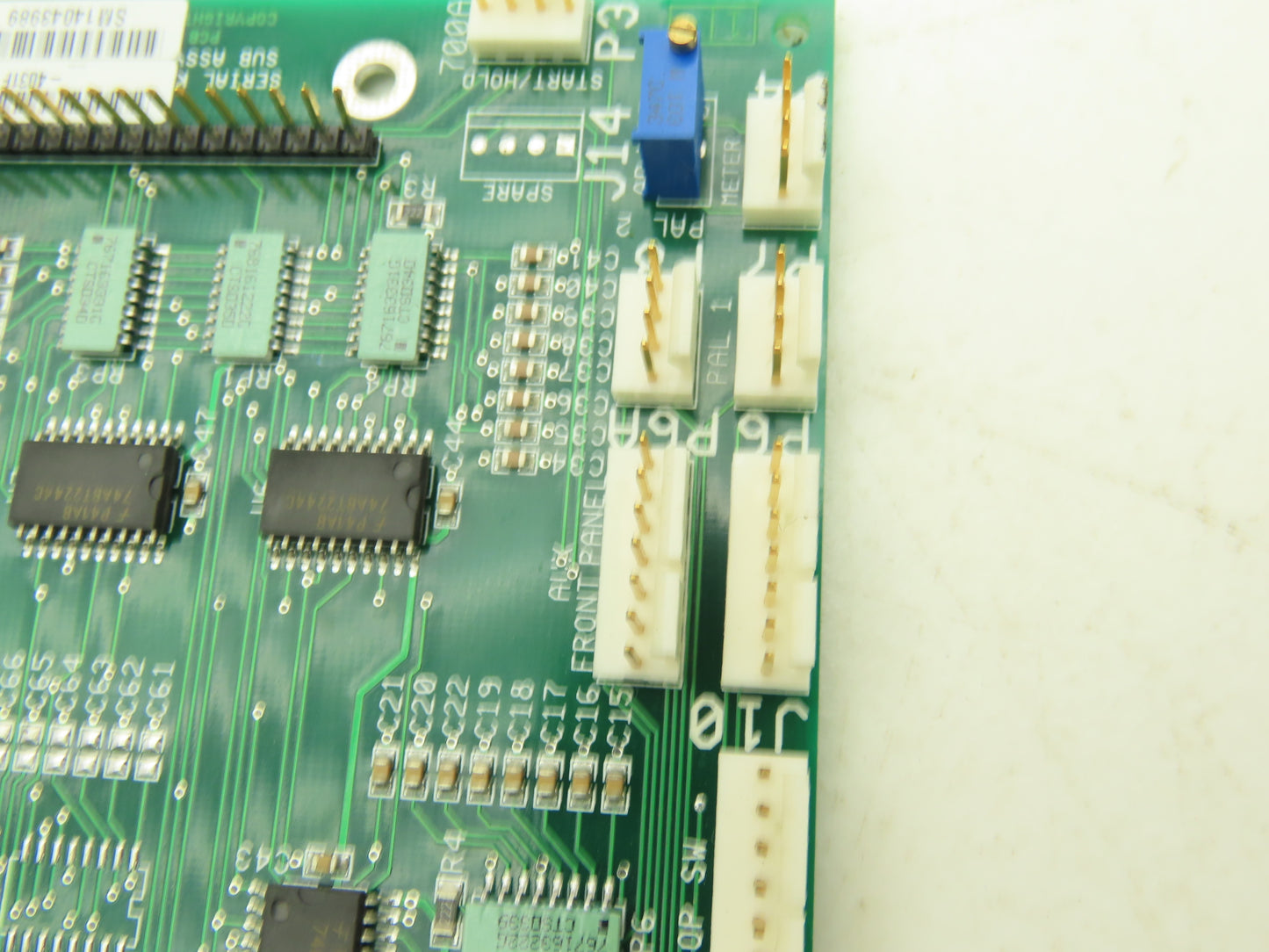 Haas Automation 65-4031F CNC Printed Circuit Control Board PCB Rev C Off VF-4B