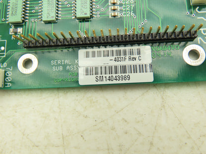 Haas Automation 65-4031F CNC Printed Circuit Control Board PCB Rev C Off VF-4B