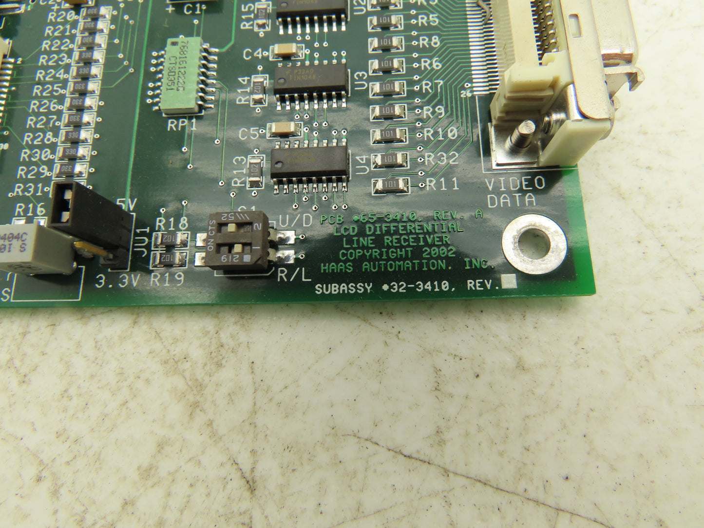 Haas Automation 65-3410A CNC Printed Circuit Control Board PCB Rev A Off VF-4B