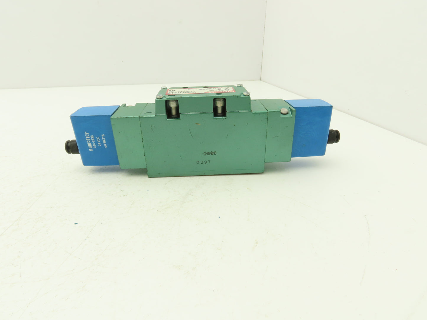 Numatics 112BB400M Pneumatic Double Solenoid Valve 24VDC 4 Watt 150 PSIG