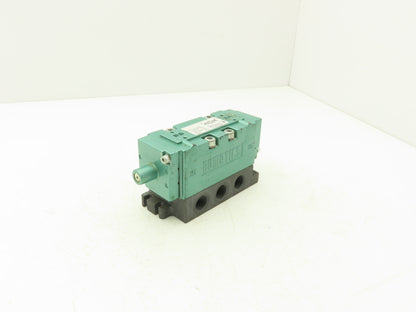 Numatics 134JJ641O000000 Pneumatic Valve Manifold 232 PSI Pilot 14.5-145 PSI