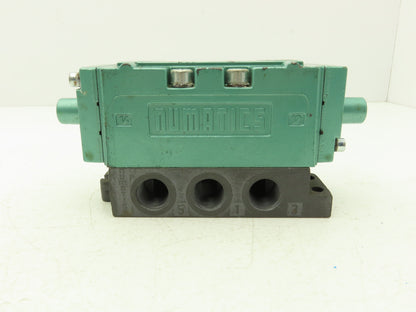 Numatics 134JJ641O000000 Pneumatic Valve Manifold 232 PSI Pilot 14.5-145 PSI