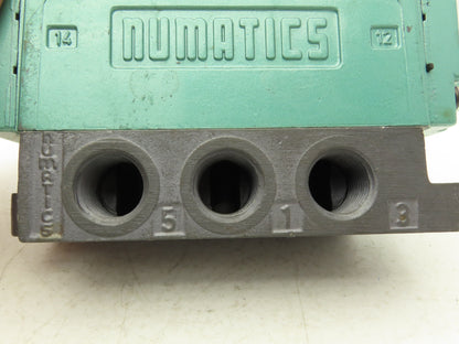 Numatics 134JJ641O000000 Pneumatic Valve Manifold 232 PSI Pilot 14.5-145 PSI