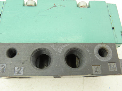 Numatics 134JJ641O000000 Pneumatic Valve Manifold 232 PSI Pilot 14.5-145 PSI