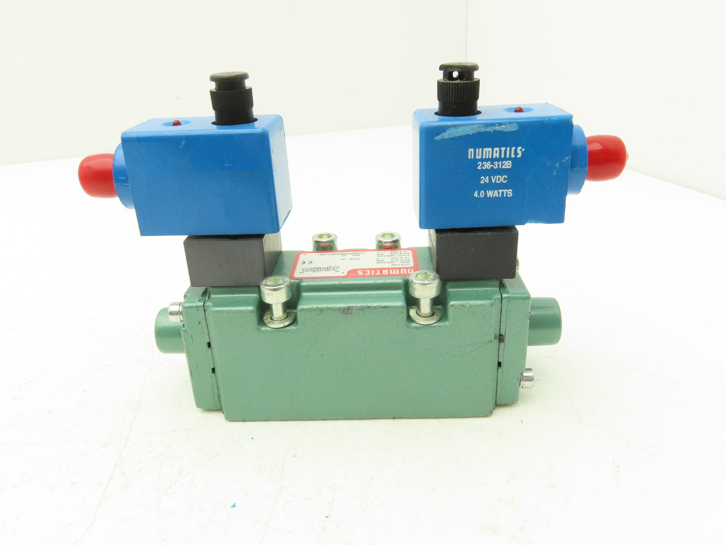 Numatics 122BB400R061D61 Pneumatic Directional Valve 5/2 Position 24VDC Coil