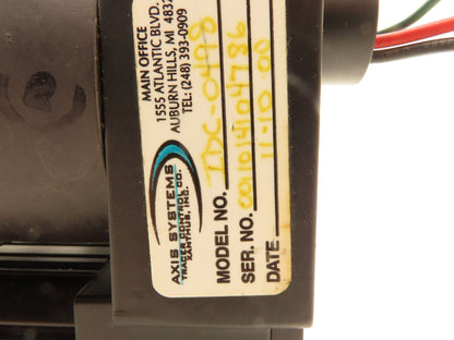 Industrial Devices NH315B4MF1MT1 Electric Cylinder Gear Driven 4" Stroke 160V