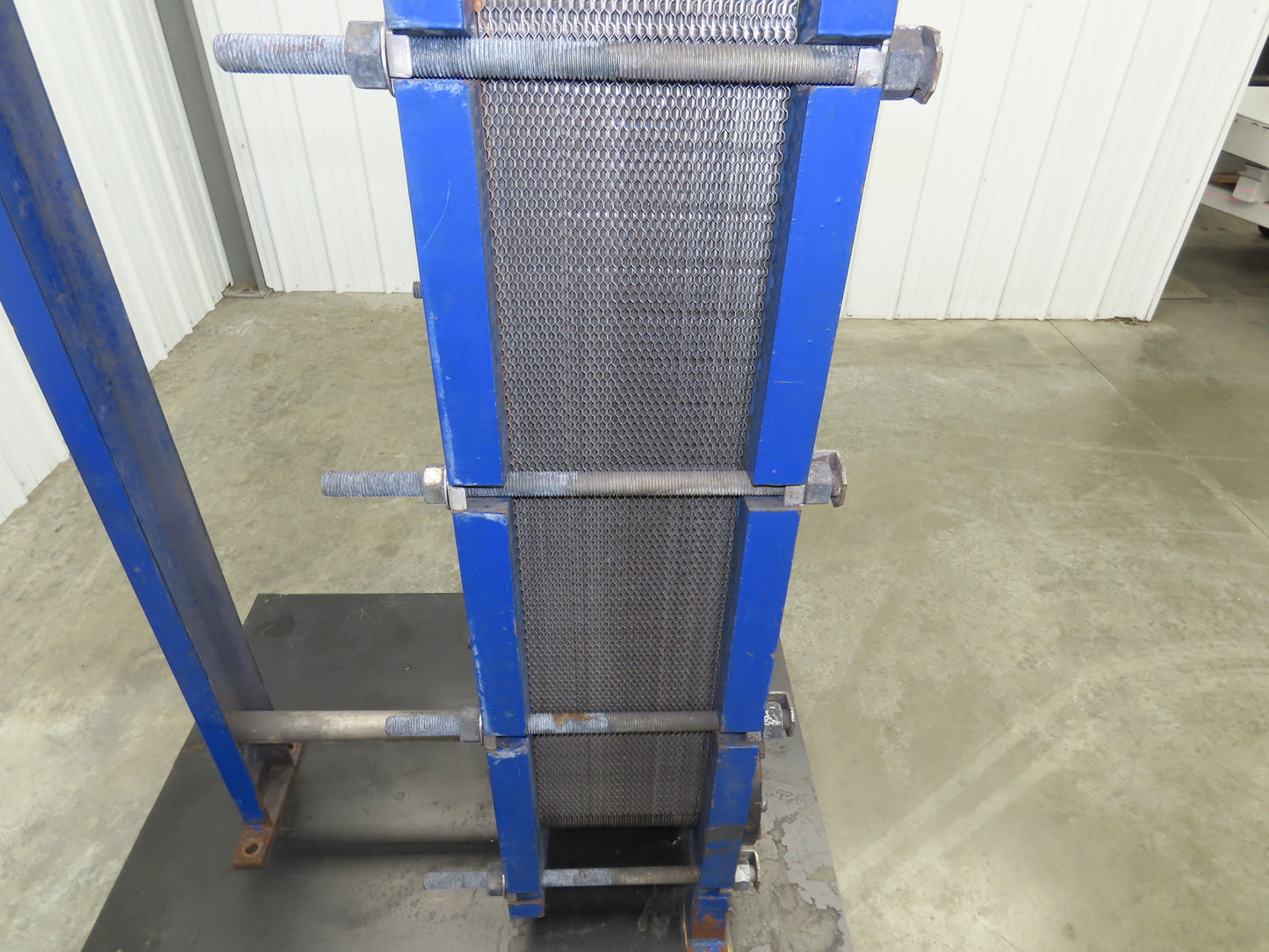 Mueller AT40 F20 Accu-Therm Plate Heat Exchanger 100PSI 150°F 4" NPT 150# Flange