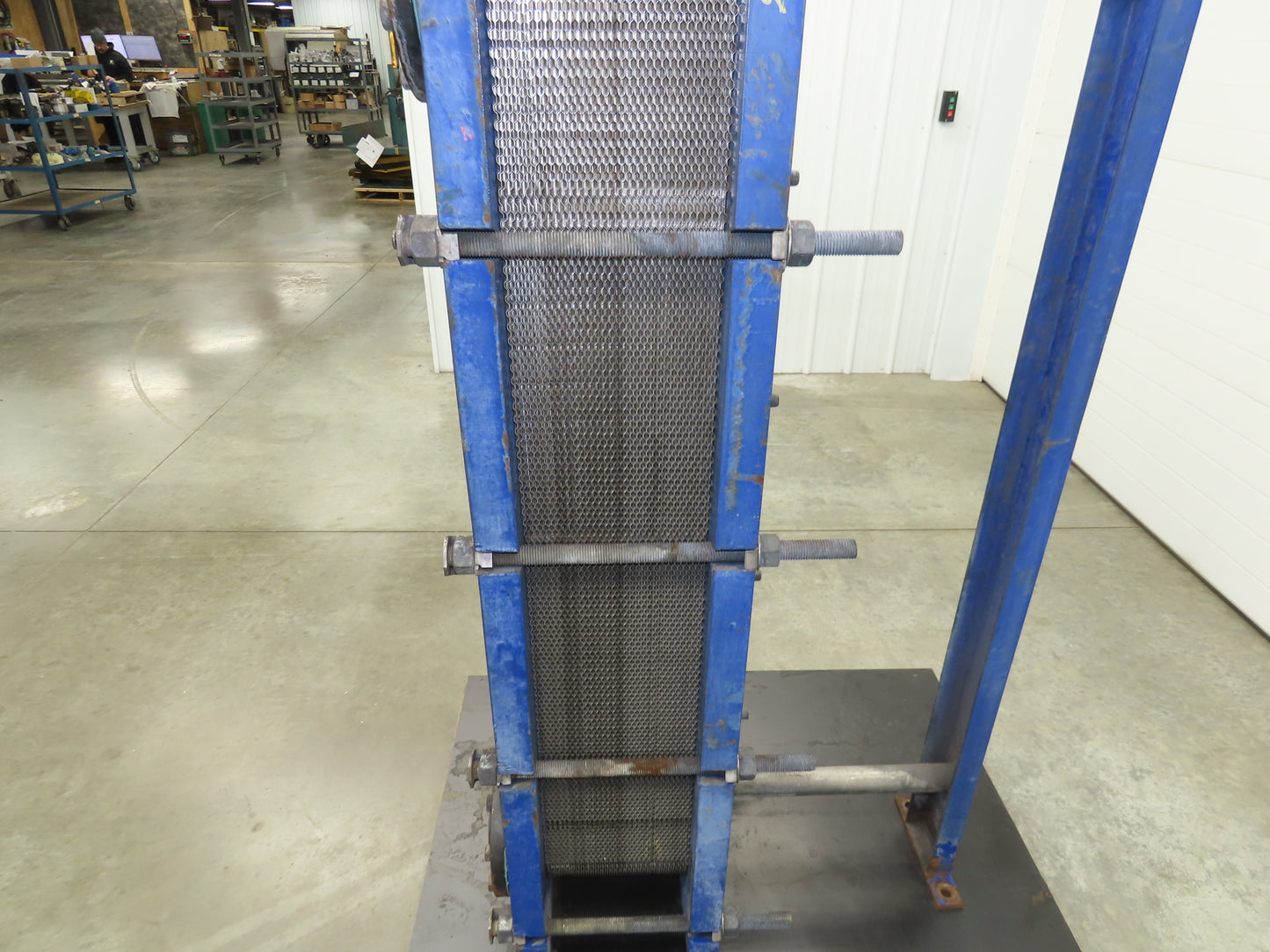 Mueller AT40 F20 Accu-Therm Plate Heat Exchanger 100PSI 150°F 4" NPT 150# Flange