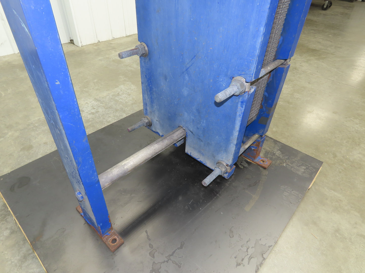 Mueller AT40 F20 Accu-Therm Plate Heat Exchanger 100PSI 150°F 4" NPT 150# Flange