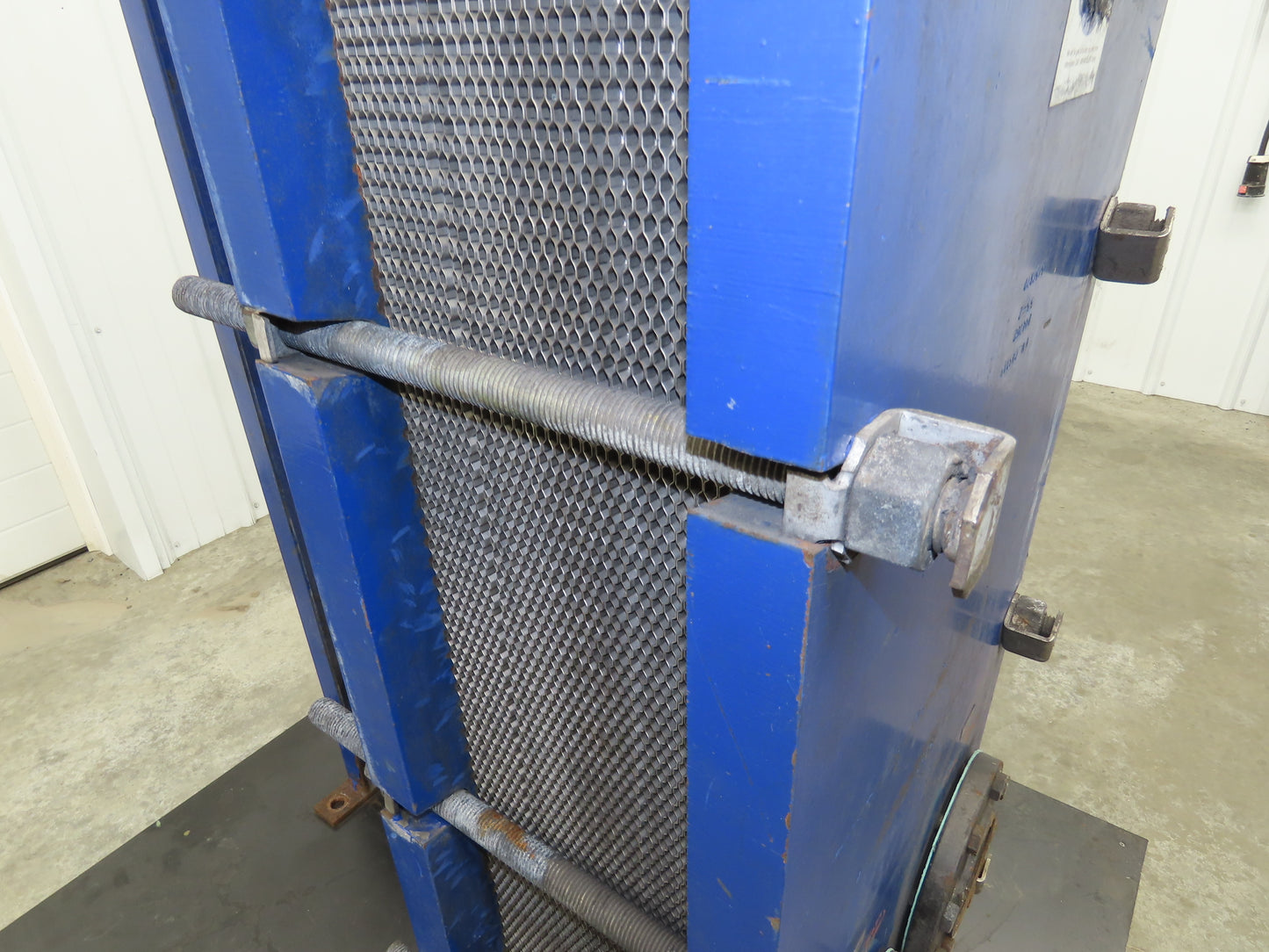 Mueller AT40 F20 Accu-Therm Plate Heat Exchanger 100PSI 150°F 4" NPT 150# Flange