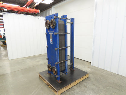 Mueller AT40 F20 Accu-Therm Plate Heat Exchanger 100PSI 150°F 4" NPT 150# Flange