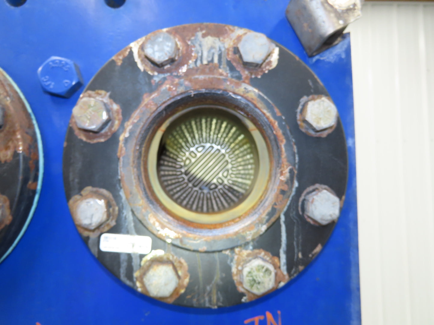 Mueller AT40 F20 Accu-Therm Plate Heat Exchanger 100PSI 150°F 4" NPT 150# Flange