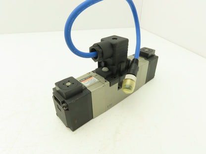 SMC VPN-6-FG-D Pneumatic Double Solenoid Valve 4/5 Port 24VDC