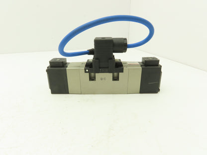 SMC VPN-6-FG-D Pneumatic Double Solenoid Valve 4/5 Port 24VDC