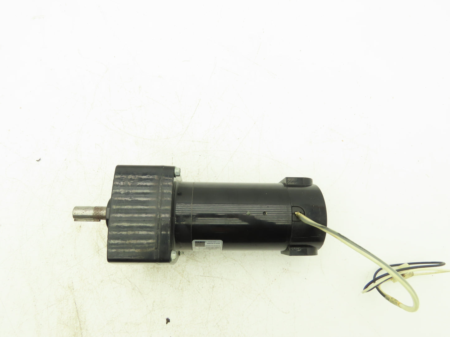 Bodine 32A5BEPM-E3 DC Gearmotor 1/9Hp 90VDC 25:1 Ratio 66 RPM Inline Parallel