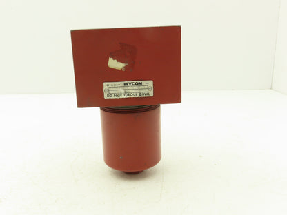 Hydac DFBNHC60P10C1.0/BYP Hydraulic Pressure Filter 1/2" NPT