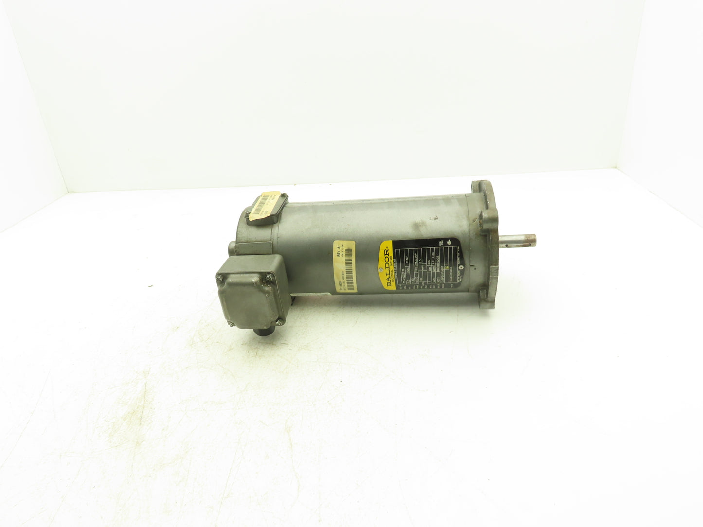 Baldor 33-2400Z139 Type PM3336P DC Motor .5Hp 2.5A 1750 RPM 180VDC 56C TENV