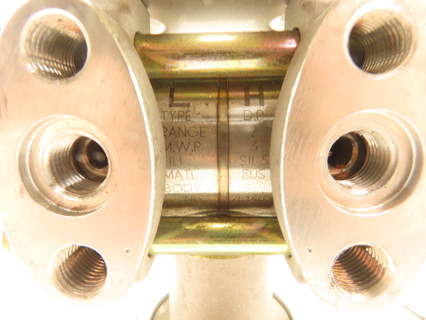 Barton Instruments FHCF-33V4-ADCYY-AA Pressure Transmitter -4-0-4 IN WC 11-45VDC