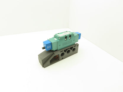 Numatics 135BB515MP00061 Solenoid Pilot Valve W/Manifold 150PSIG 24VDC