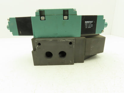 Numatics 135SS63BK Solenoid Pilot Valve W/Manifold 150PSIG 120VAC 50/60Hz