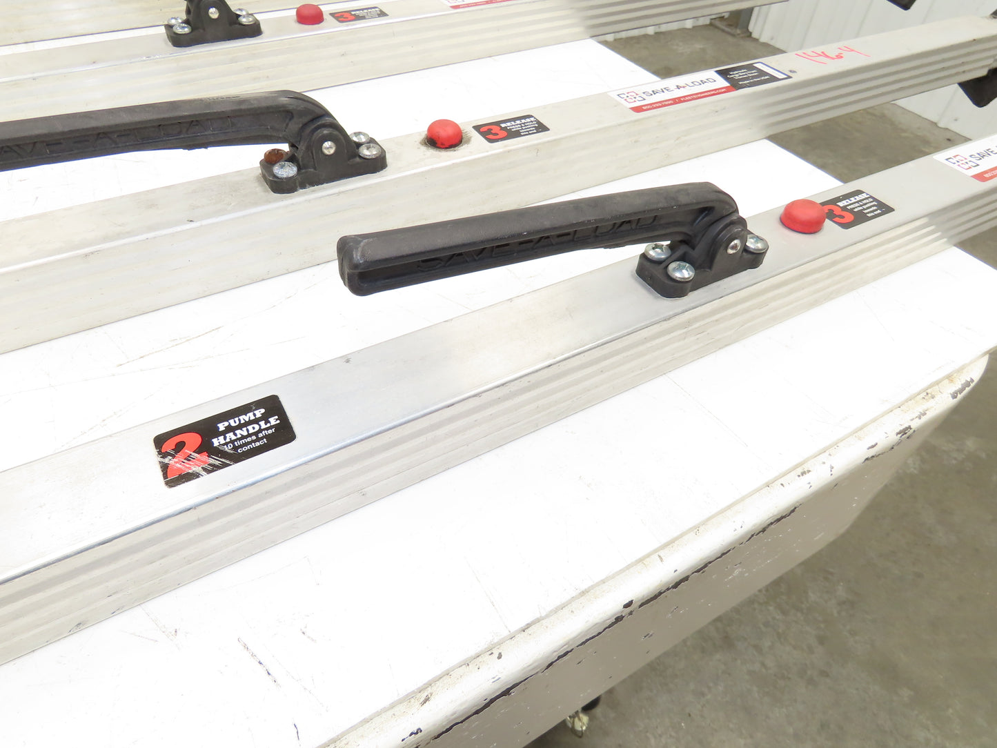 Cargo Security Save-A-Load Cargo Bar Hydraulic Adjustable 84-114" Lot of 6