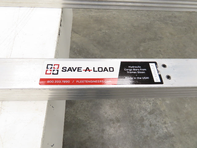 Cargo Security Save-A-Load Cargo Bar Hydraulic Adjustable 84-114" Lot of 4