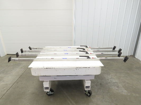 Cargo Security Save-A-Load Cargo Bar Hydraulic Adjustable 84-114" Lot of 4