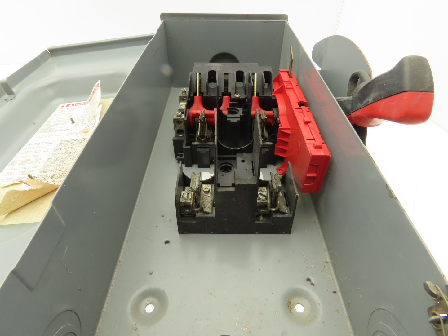 Square D H223NRB Safety Disconnect Switch 100 Amp 240 VAC 250VDC 2 Pole NEMA 3R