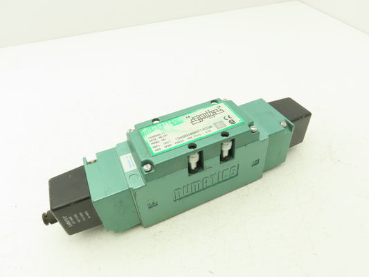 Numatics 134BB400KP14D30 Pneumatic Air Solenoid Valve 150PSI 110-120VAC