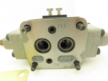 Toyooki Kogyo HLD3-CS2-G1-04A-LYD2 Hydraulic Solenoid Brake/Deceleration Valve