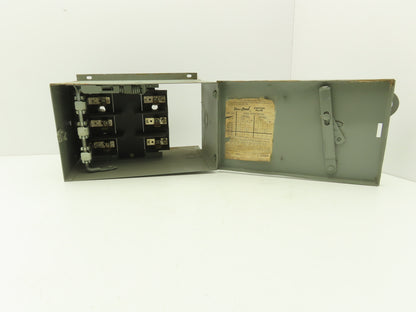 ITE BOS14351 BD Busway Fusible Disconnect Switch Plug 3-Pole 3W 30A 480V 3Ph