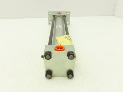 PHD Pneumatic Air Cylinder 1-3/8" Bore 10" Stroke Non-Rotating Rod