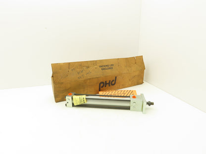 PHD Pneumatic Air Cylinder 1-3/8" Bore 10" Stroke Non-Rotating Rod