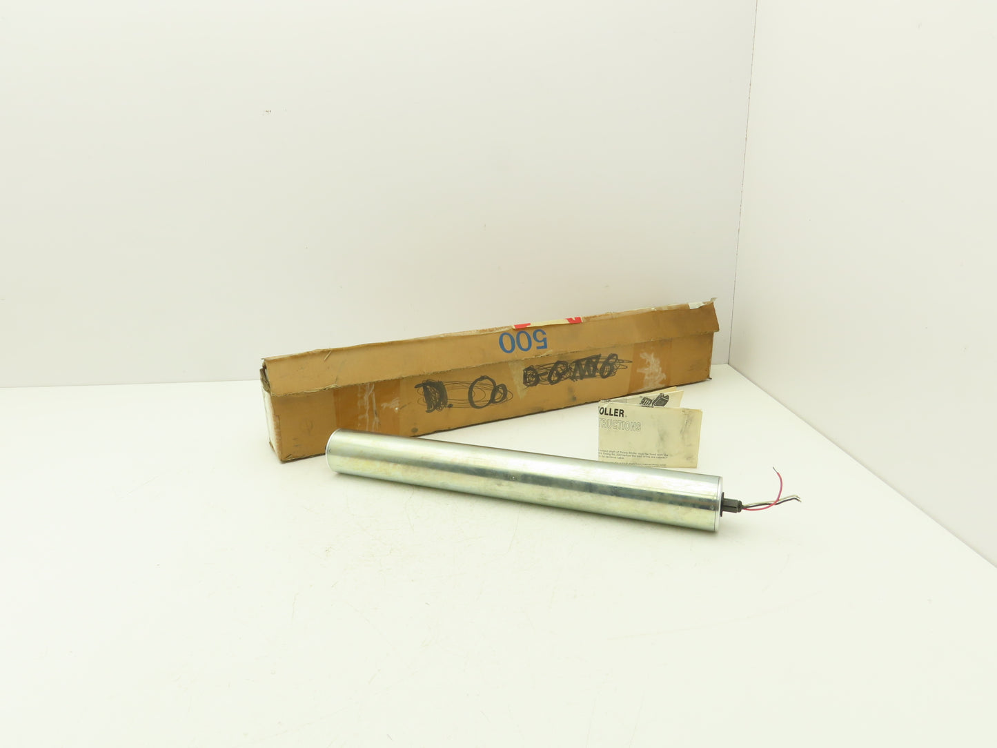 Itoh Power Moller Motorized Conveyor Roller 1.9" Dia 392mm 230VAC 3Ph 5m/min
