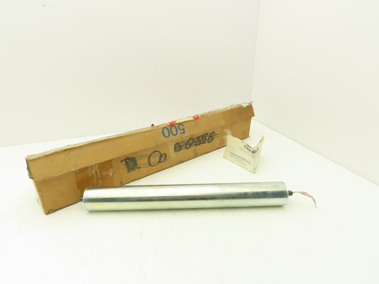 Itoh Power Moller Motorized Conveyor Roller 1.9" Dia 392mm 230VAC 3Ph 5m/min