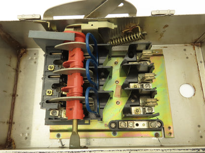 Square D H323-NDS Safety Disconnect Switch 100 Amp 240V 3Pole Stainless 3R Fused