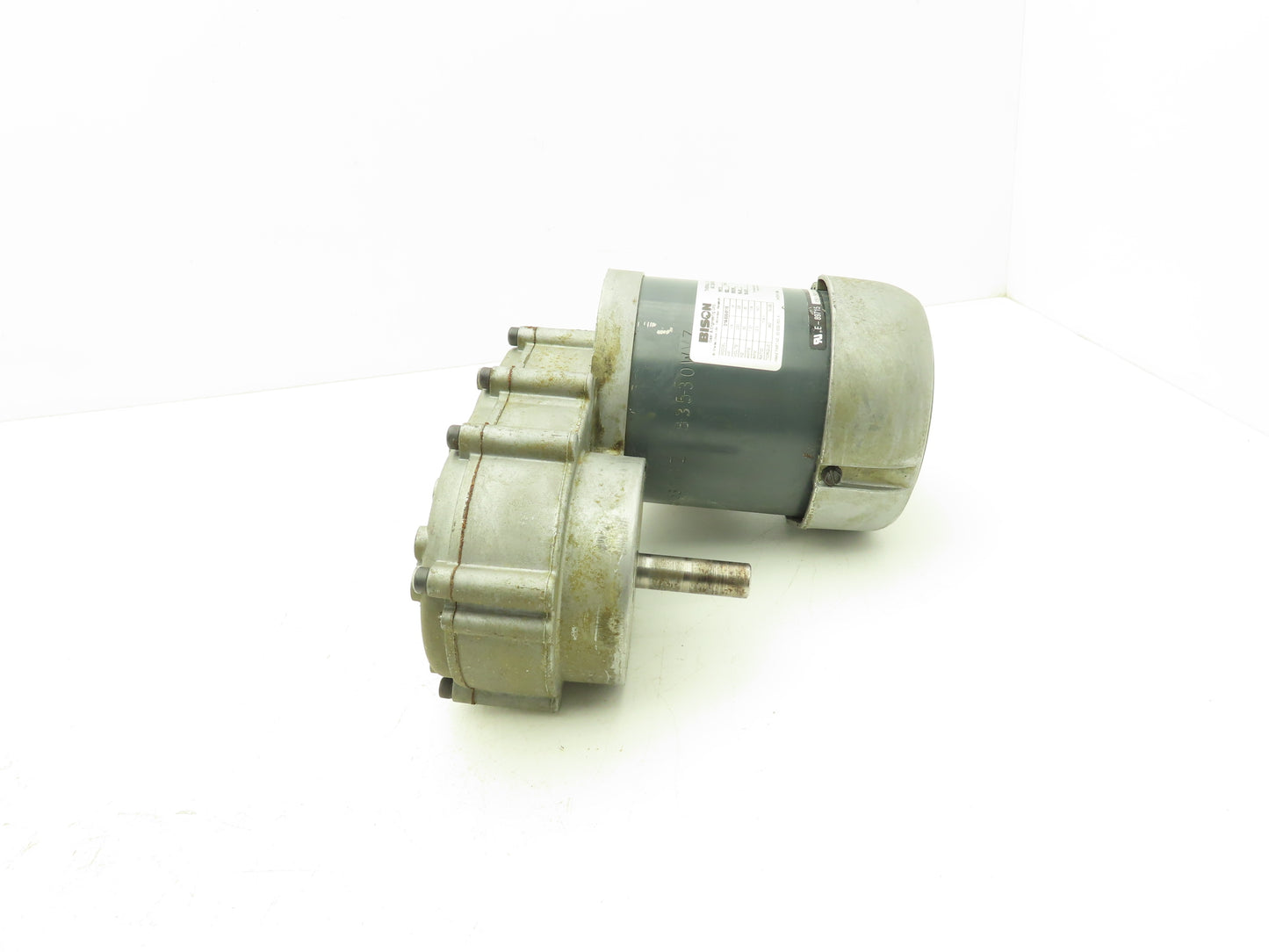 Bison Haas 016-500-9115 Offset Parallel Gearmotor 1/4Hp 230VAC 114:1 Ratio 14rpm