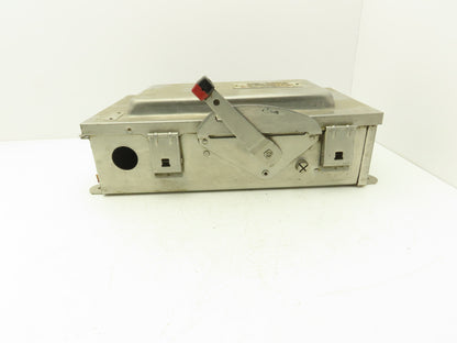 Square D H323-NDS Safety Disconnect Switch 100 Amp 240V 3Pole Stainless 3R Fused