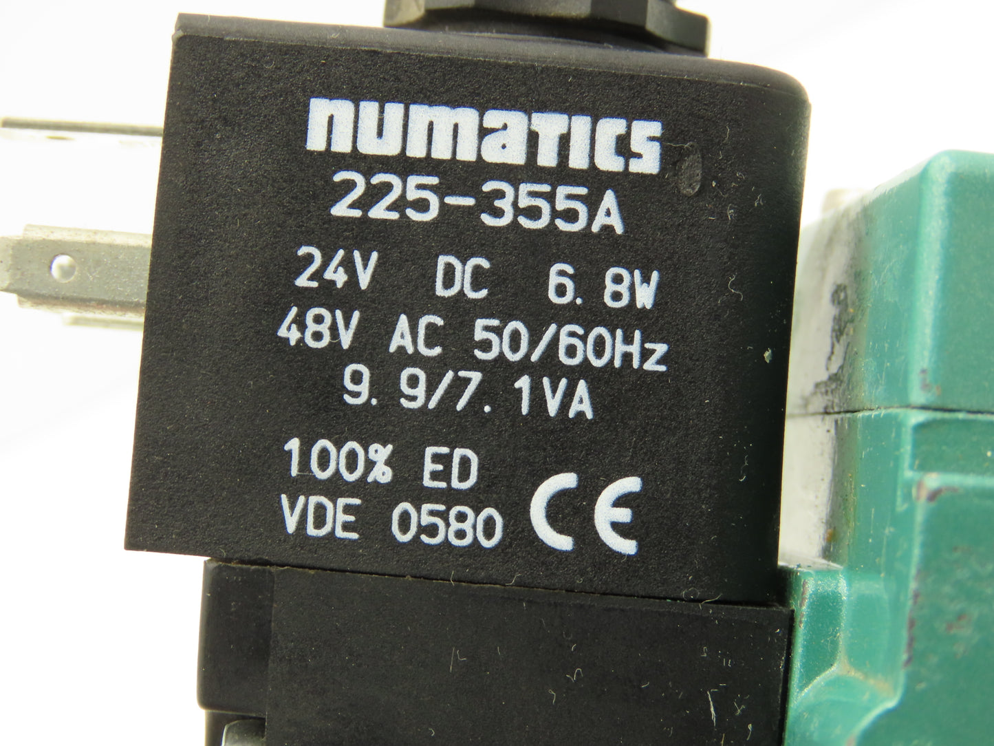 Numatics 134BB5004T12B61 Pneumatic Solenoid Valve 14.5-232 PSIG 24VDC