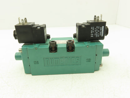 Numatics 134BB5004T12B61 Pneumatic Solenoid Valve 14.5-232 PSIG 24VDC