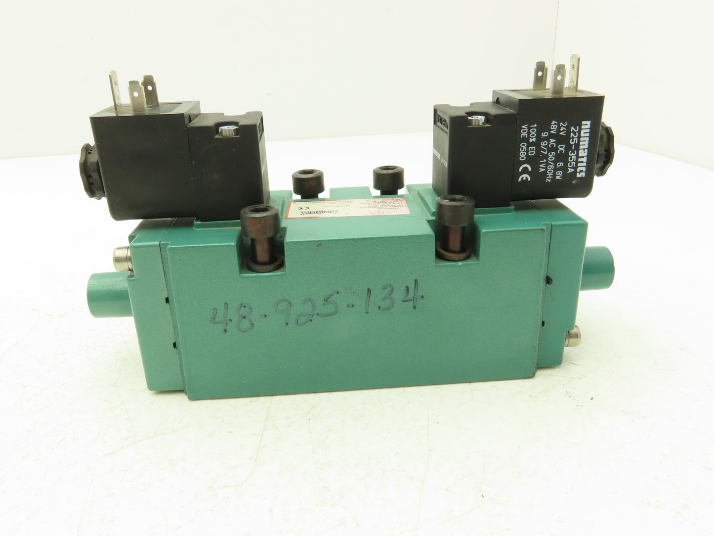 Numatics 134BB5004T12B61 Pneumatic Solenoid Valve 14.5-232 PSIG 24VDC