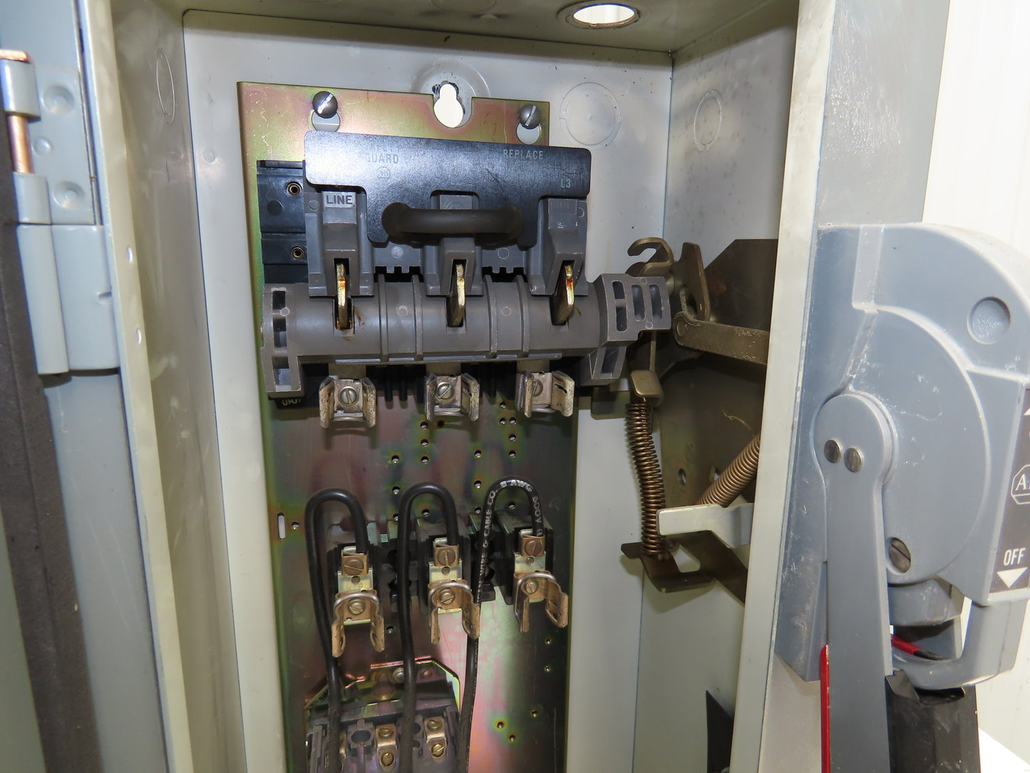 Allen Bradley 512-BACD-24 Combination Motor Starter Enclosure 509-B0D 10 Hp 120v