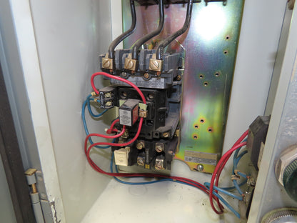 Allen Bradley 512-BACD-24 Combination Motor Starter Enclosure 509-B0D 10 Hp 120v