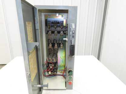 Allen Bradley 512-BACD-24 Combination Motor Starter Enclosure 509-B0D 10 Hp 120v